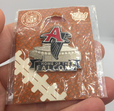 Atlanta Falcons NFL Beanie Hat Lapel Pin Aminco Football Fan Jewelry