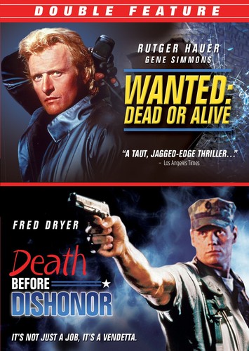 Death Before Dishonor/Wanted Dead or Alive (DVD) Rutger Hauer (US IMPORT) - Picture 2 of 2