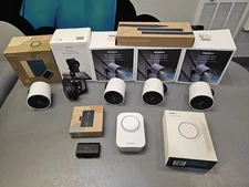 Simplisafe Lot Of  8 Items Wireless Outdoor Cameras