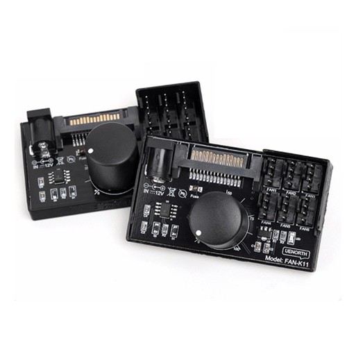 Computer Fan Speed Controller High Power Hub Sata Power Controller NAS ServerFan - Afbeelding 2 van 6