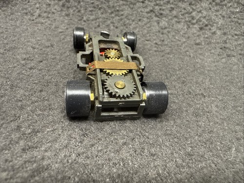 Aurora AFX Magna-Traction Chassis Ho Slot Car Custom ALUINUM WHEELS #19 - Picture 4 of 5