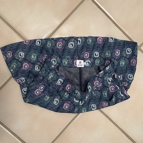 DAILY SPORTS Golf Skort Skirt Womens Size 4 Blue Peacock Feather Athletic Travel - Picture 7 of 11