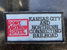 Kansas City & Northern Connecting Railroad Port Arthur Route Patch