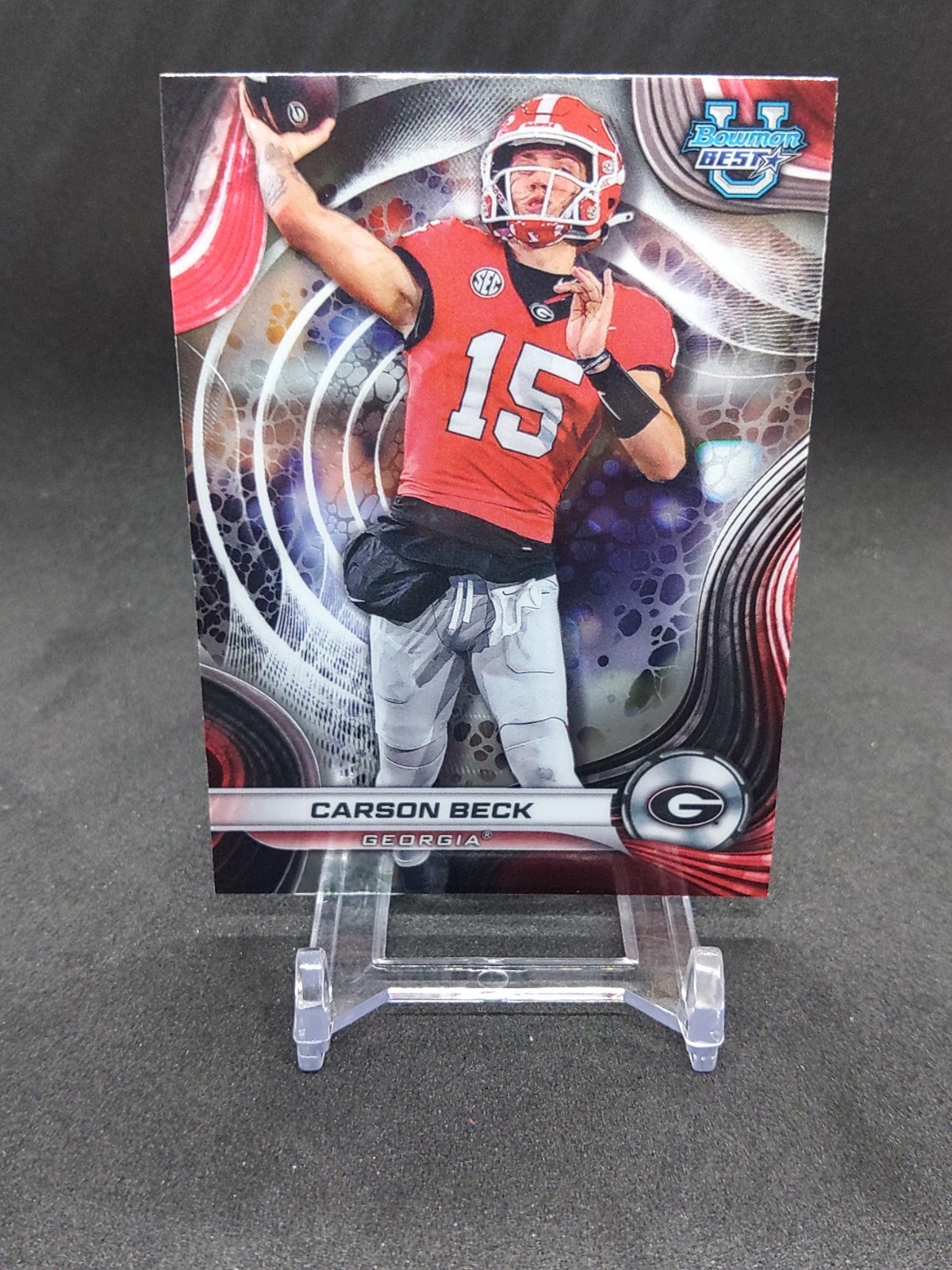 Carson Beck #4 (RC)  2024 Bowman's Best University!!!