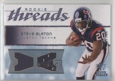 2008 SP Rookie Threads Sideways A Pattern /75 Steve Slaton #RT-SS 0q4