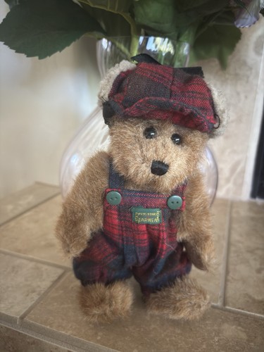 Boyds Bears Edmund #9175-08  Fall 1997 8” Plush BAILEY & Friends Red Plaid NWT - Picture 12 of 24
