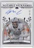 2025 Panini National Treasures Notable Nicknames 4/25 Maxx Crosby #NN-MCY Auto