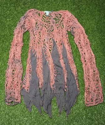 Boston Proper Top Womens XS/S Crochet Fairy Boho Mermaid