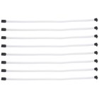 8Stück 50cm  3.0 Iii Sata3 7 Pin Datenkabel Rechtwinklig 6 Gbit / S Ssd-Kab3408