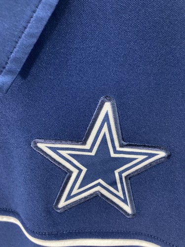 Dallas Cowboys Polo Golf Shirt Herren Größe Large marineblau NFL Team Bekleidung neu mit Etikett - Bild 3 von 15