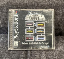 Williams Arcades Greatest Hits Sony PlayStation 1 PS1 ~ Complete! Fast Shipping!