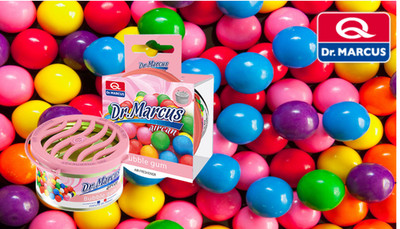 2x Dr.Marcus Air Can Düfte Bio Auto Haus Lufterfrischer Blechdose Kaugummi