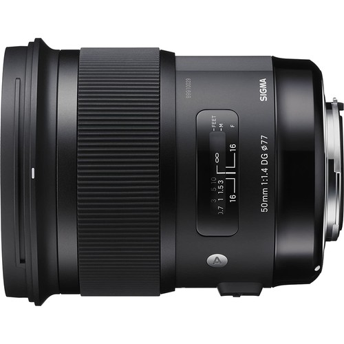 Sigma 50mm f/1.4 DG HSM A-Mount ART Lens for Sony SLR A Cameras 311205 - Open Bo - Afbeelding 9 van 12