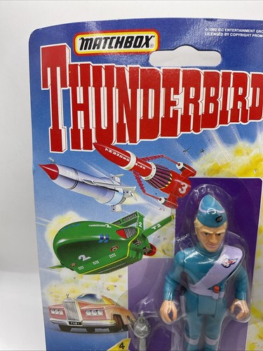 Vintage 1992 New Sealed Thunderbirds John Tracy Matchbox Action Figure Rare - Imagen 2 de 15