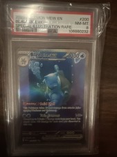 Blastoise ex 200/165 Sv: Scarlet & Violet 151 Holo PSA 8