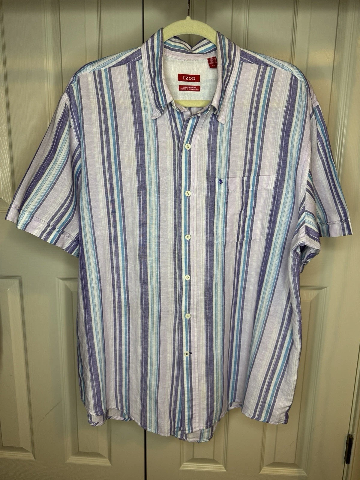 Izod Short Sleeve Men’s Size Large