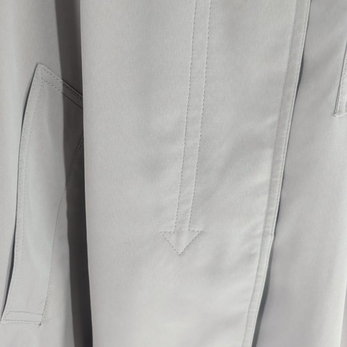 Trench cappotto vintage Misty Harbor originale manica lunga lunghezza ginocchio beige taglia 12 - Foto 5 di 11