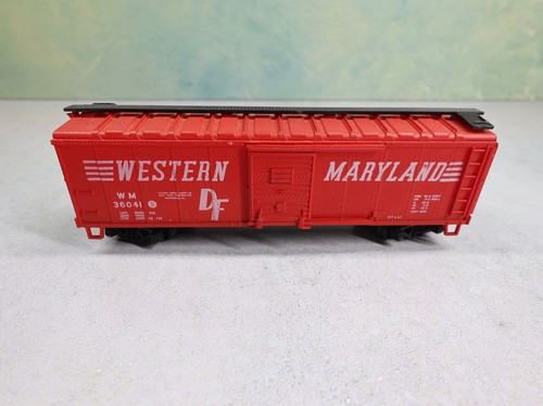 Gebrauchter AHM HO Scale 40' Steel Box Car Western Maryland WM #36041 Beschreibung lesen - Bild 1 von 6