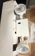 NEW Cooper Lighting LM1, Universal Mount/Double Head, Emergency Lighting