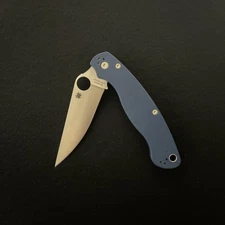 Spyderco Military 2 CPM-SPY27 Cobalt Blue G10 Factory Second
