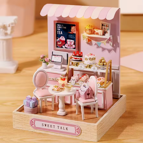 Sweet Talk Puppenhaus Set - Miniatur Wizardi Roombox Kit - Bild 3 von 5