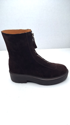 Steve Madden Monrow braune Wildlederstiefelette Reißverschluss Damengröße 8M - Bild 3 von 14