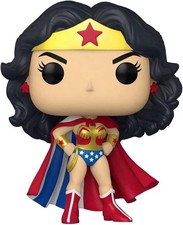 Wonder Woman 80th Anniversary - Classic With Cape Pop! Vinyl