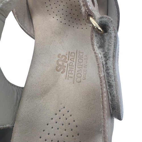 SAS Womens Size 8.5 N Sunburst Slingback Tan Leather Open Toe Casual Sandals - Picture 17 of 24