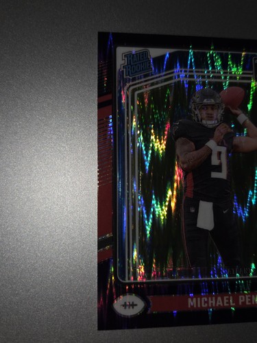 Michael Penix JR. 2 Karten Lot. Mosaic Silver und Rated Rookie Optic Shock - Bild 11 von 14