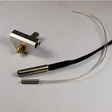 UP 3D printer hotend kit extruder head kit assembly 0.4mm nozzle heater   *nl