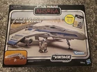 2024 Star Wars Vintage TVC E-WING FIGHTER 3.75" Hasbro Vehicle & KE4-N4 Droid