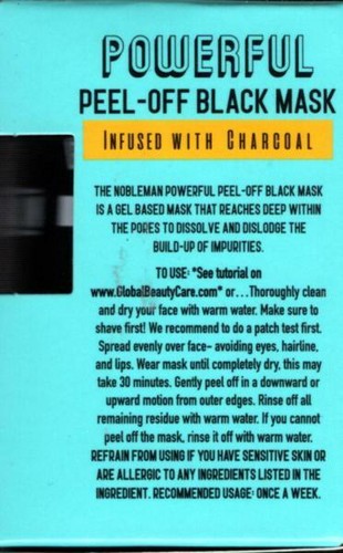 Peel -Off Black Mask with Applicator 30 minute Facial Therapy (Set of 2 Pack) - Picture 2 of 4