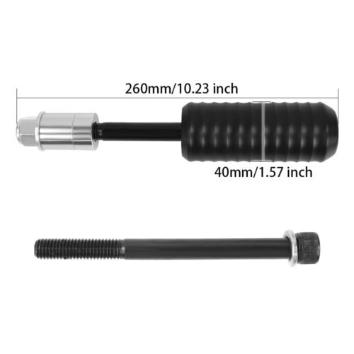 For Harley Dyna Shock Slider Guard / Crash Bar Protection FXDX / FXDXI 1991-2005 - Foto 2 di 9