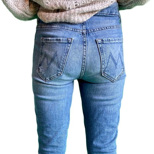 Mother Jeans Damen Gr. 25 High Waist Looker Ankle Popism Distressed Skinny - Bild 10 von 11