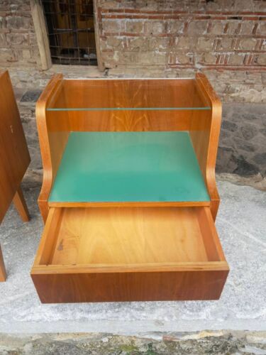 Danish 1950's-60's bedside tables, Scandinavian vintage bedside tables - Picture 8 of 10