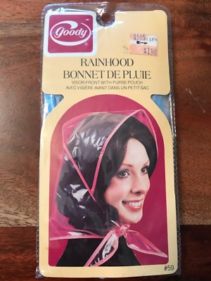 Vintage rain bonnet Clearance
