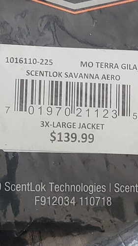 Scentlok Savanna Aero Crosshair Jacket, MO TERRA GILA, 3XL - Picture 4 of 5
