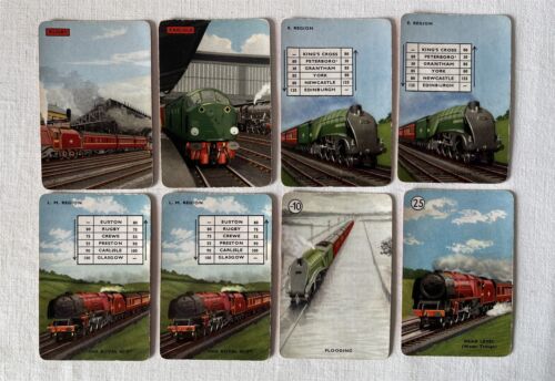 Vintage Pepys IAN ALLANS TRAINS Card Game Full Deck + Instructions in Orig Box - Picture 4 of 23