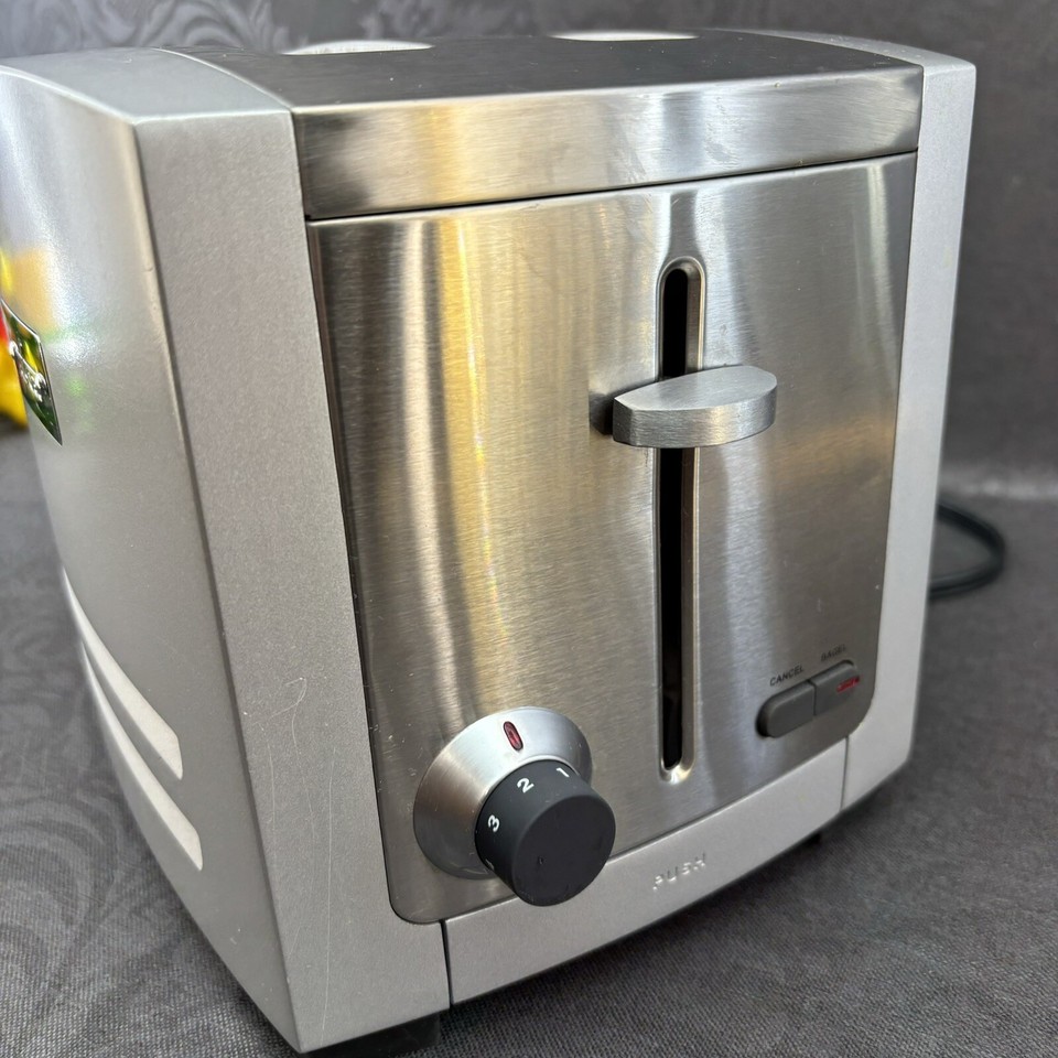 AllClad Toaster TJ802D50 Stainless Steel 2Slice Wide Slot Appliance