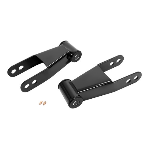 2" Rear Drop Shackles Lowering Kit For 1988-2018 Chevy Silverado GMC Sierra 1500 - Picture 9 of 11