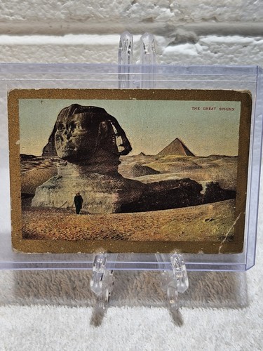1911 T99 Pan Manico Rottami Carta Tabacco La Grande Sfinge Viste e Scene  - Foto 1 di 4