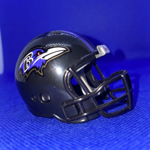 Baltimore Ravens Riddell Pocket Pro NFL Football Helmet Black Collectible - Picture 3 of 16