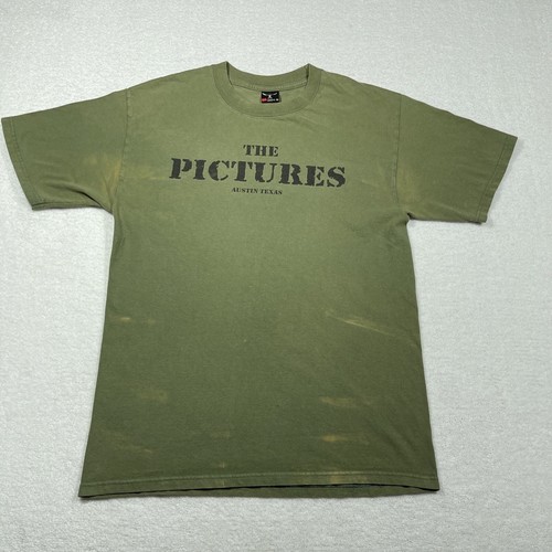 The Pictures Band T-Shirt Medium Serious Peacekeeping Tour 2000 Military Texas - Picture 3 of 12