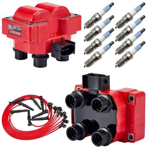 2 Ignition Coil +8 Spark Plug+8 Spark Plug Wire For 93-01 Ford Ranger 2.3L 2.5L - Foto 14 di 14