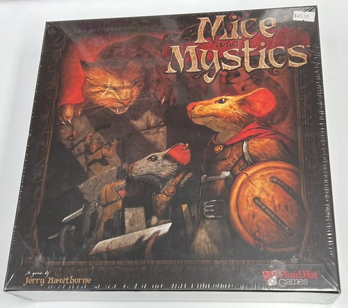 Mice and Mystics Board Game Plaid Hat Games Jerry Hawthorne Complete Sealed New