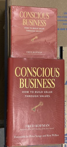 Conscious Business: How to Build Value Through Values - Kofman, Fred. Book & CD - Imagen 1 de 2