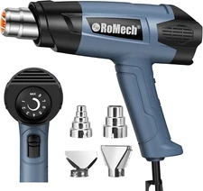 Heat Gun, Heavy Duty Fast Heating, Variable Control 120°F~1200°F (50℃-500℃) 4...