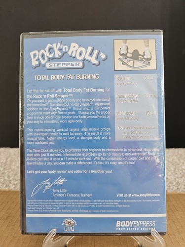 Rock 'n Roll Stepper DVD Tony Little Total Body Fat Burning Exercise - Picture 2 of 2