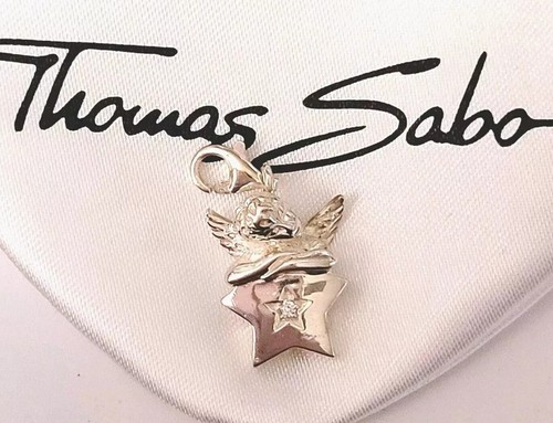 Thomas Sabo Charm 925Sterlingsilber Stern mit Engel und Zirkon OVP Neu LIMITED - Bild 2 von 3