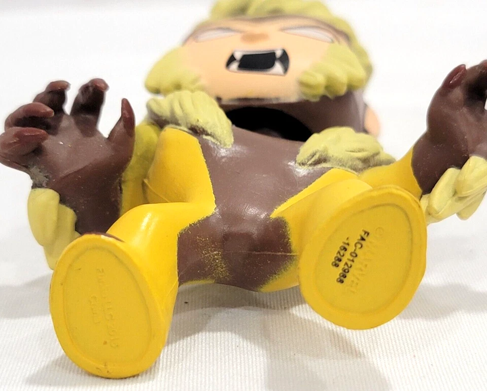 Figura de acción de vinilo Funko Marvel Universe Sabretooth Bobble Head 2016 3" Foto 4 de 4